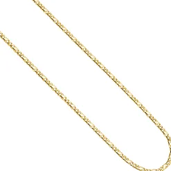 3,2mm Rockwell Kette Halskette Collier Goldkette 333 Gold Gelbgold 45cm Damen