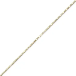 3,5mm Rockwellkette Kette Collier Halskette, 585 Gold Gelbgold, glänzend, 50cm