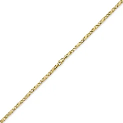 4,5mm Rockwellkette X-Panzerkette Collier 585 Gelbgold matt/glänzend 50cm Unisex