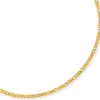 3,5mm Rockwellkette X-Panzerkette Collier teilmattiert 585 Gelbgold 60cm Unisex