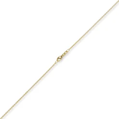 1,5mm Rund-Ankerkette aus 585 Gold Gelbgold Kette Collier Halskette, 38cm