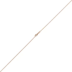 1,5mm Rund-Ankerkette aus 585 Gold Rotgold Kette Collier Halskette, 42cm