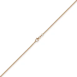 1,9mm Rund-Ankerkette Echt Gold 585 Rotgold Kette Collier Halskette 70cm