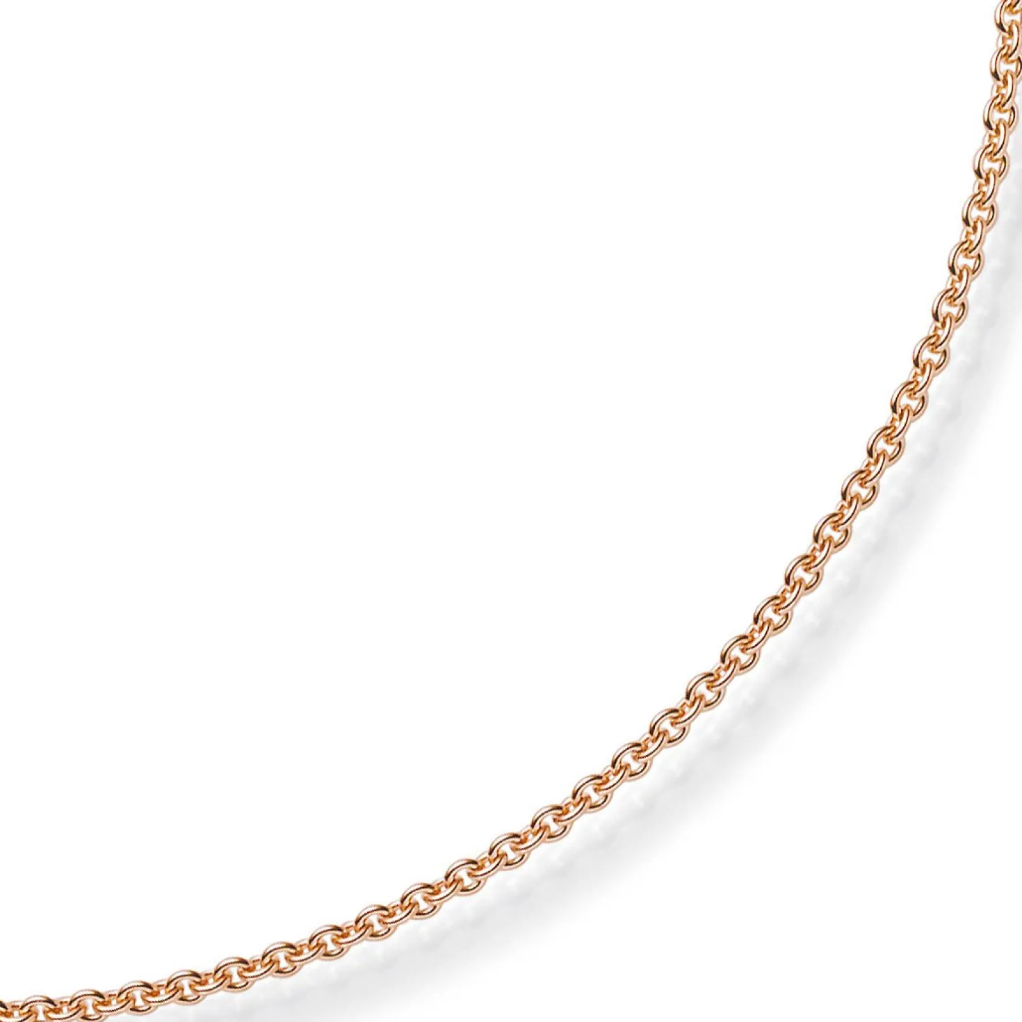 1,9mm Rund-Ankerkette Echt Gold 585 Rotgold Kette Collier Halskette 60cm