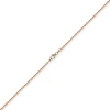 1,9mm Rund-Ankerkette Echt Gold 585 Rotgold Kette Collier Halskette 55cm