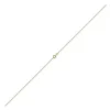 1,1mm Rund-Ankerkette 750 Gold Gelbgold Kette Collier Halskette, 70cm