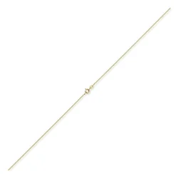 1,1mm Rund-Ankerkette 750 Gold Gelbgold Kette Collier Halskette, 38cm