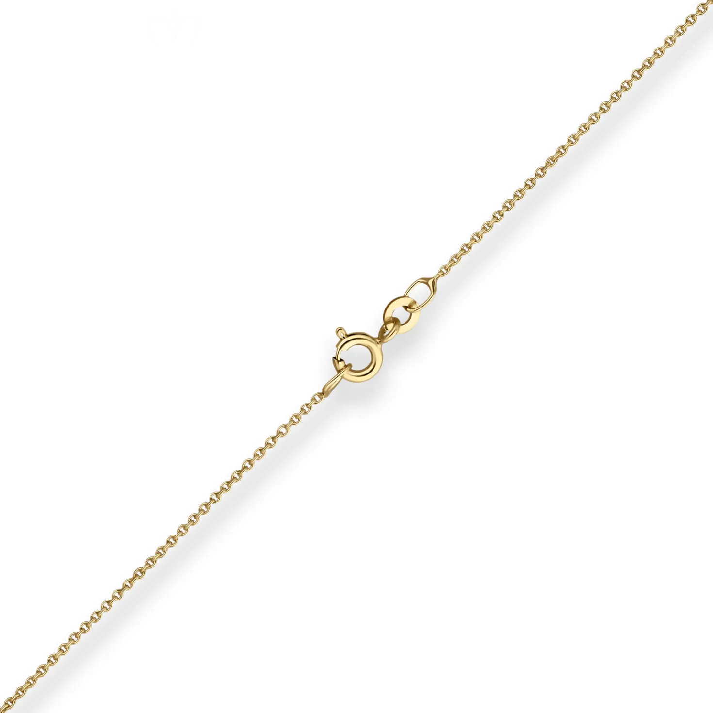 1,1mm Rund-Ankerkette Goldkette Collier Halskette aus 333 Gold Gelbgold 38cm