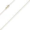 0,8mm Rund-Ankerkette Goldkette Collier Halskette aus 585 Gold Gelbgold 42cm