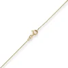 0,8mm Rund-Ankerkette Goldkette Collier Halskette aus 333 Gold Gelbgold 38cm