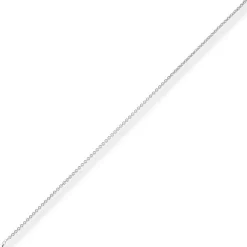 3,2mm Rund-Ankerkette Goldkette Collier Halskette aus 750 Gold Weißgold 50cm