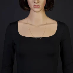 1,9mm Rund-Ankerkette 750 Gold Rotgold Kette Collier Halskette, 60cm