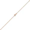 1,1mm Rund-Ankerkette 585 Gold Rotgold Kette Collier Halskette, 70cm