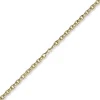 7,5mm Rundankerkette Halskette Collier aus 585 Gold Gelbgold 50cm