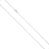 1,5mm Rundanker-Kette Halskette Collier aus 925 Silber rhodiniert 42cm