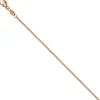 1,5mm Rundankerkette Kette Collier aus 585 Rotgold Gold, Goldkette, 42cm