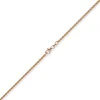 2,3mm Rund-Ankerkette Kette Collier, 750 Gold Rotgold Goldkette, 80cm