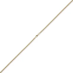4mm Rund-Ankerkette Kette Collier Halskette 750 Gold Gelbgold 50cm Halsschmuck