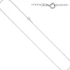 2mm Rundankerkette Kette Weitankerkette 585 Gold Weißgold Halsschmuck, 60cm