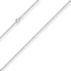 2mm Rund-Ankerkette Silberkette Collier Halskette aus 925 Silber rhodiniert 80cm
