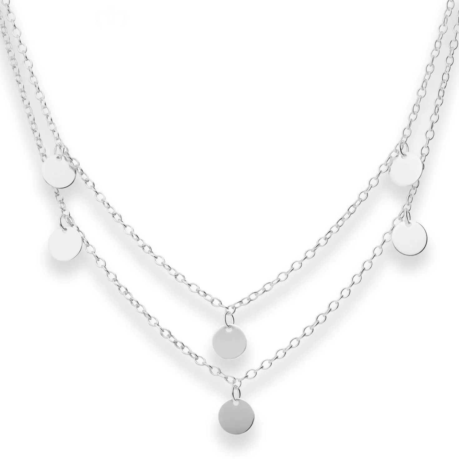 1,9mm Rund-Ankerkette Silberkette Collier Halskette aus 925 Silber 42cm