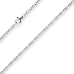 2,8mm Rund-Ankerkette Silberkette Collier Halskette aus 925 Silber 50cm