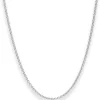 2,4mm Rund-Ankerkette Silberkette Collier Halskette aus 925 Silber 70cm