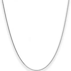 1,2mm Schlangenkette diamantiert Kette Collier Halskette aus 925 Silber 50cm