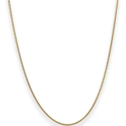 1,4mm Schlangenkette Goldkette Collier Halskette aus 585 Gold Gelbgold 40cm