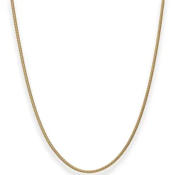 1,6mm Schlangenkette Goldkette Collier Halskette aus 333 Gold Gelbgold 55cm
