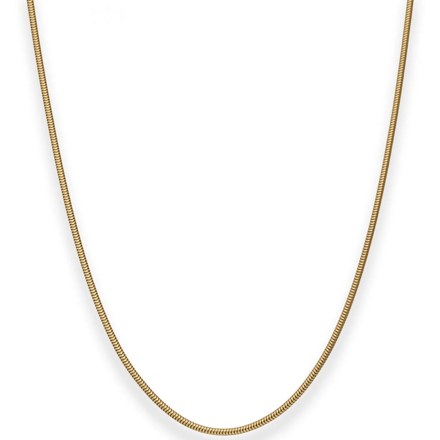 1,6mm Schlangenkette Goldkette Collier Halskette aus 333 Gold Gelbgold 55cm