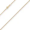 0,9mm Schlangenkette Goldkette Collier Halskette aus 333 Gold Gelbgold 50cm