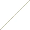 1mm Schlangenkette Kette Collier aus 750 Gold Gelbgold, Goldkette 40cm
