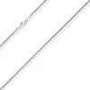 1,4mm Schlangenkette Kette Collier Halskette aus 925 Silber rhodiniert 45cm