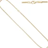 1,9mm Schlangenkette Kette rund 333 Gold Gelbgold 42cm Halskette Halsschmuck