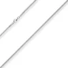 2,2mm Schlangenkette oval Silberkette Collier Halskette aus 925 Silber 50cm