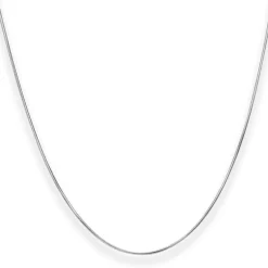 0,9mm Schlangenkette Platinkette Collier Halskette aus 950 Platin 42cm