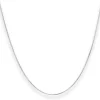0,9mm Schlangenkette Silberkette Collier Halskette aus 925 Silber 100cm