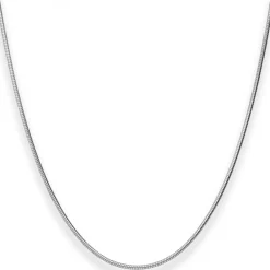 1,6mm Schlangenkette Silberkette Collier Halskette aus 925 Silber 42cm
