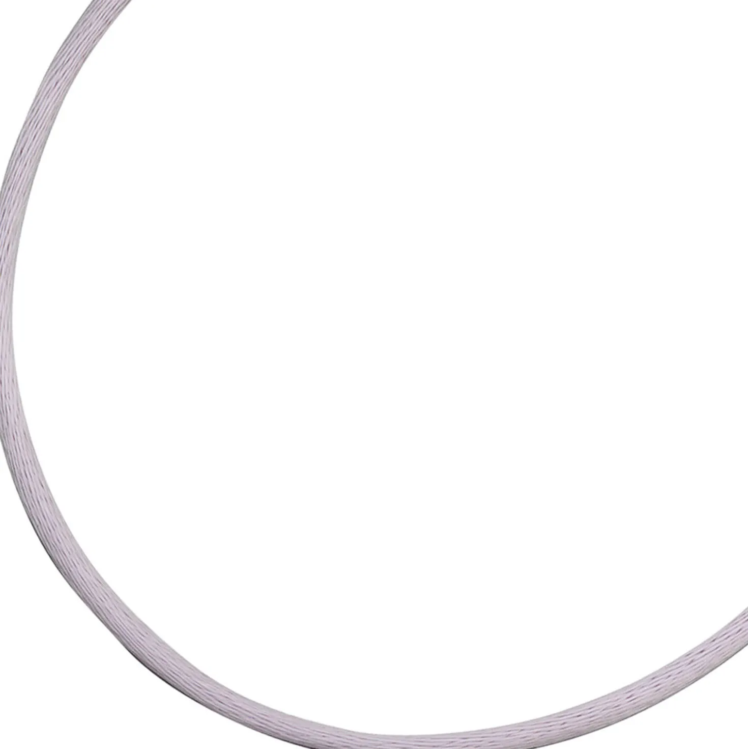 2,8mm Seidencollier Collier flieder, Karabiner 925 Silber, Damen, 42cm