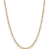 2,2mm Singapurkette Collier Halskette aus 333 Gold Gelbgold 60cm