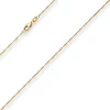 1,2mm Singapurkette Goldkette Collier Halskette aus 375 Gold Gelbgold 40cm