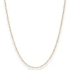 1,4mm Singapurkette Goldkette Collier Halskette aus 333 Gold Gelbgold 45cm