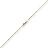 1mm Singapurkette Goldkette Collier Halskette aus 333 Gold Gelbgold 50cm