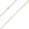 1,4mm Singapurkette Goldkette Collier Halskette aus 375 Gold Gelbgold 38cm
