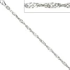 2,9mm Singapurkette Kette Collier Halskette aus 925 Silber 45cm