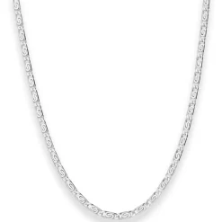 3,2mm S-Panzerkette Silberkette Collier Halskette aus 925 Silber 55cm