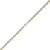 7mm Spitz-Anker-Kette aus 585 Gold Gelbgold 45cm Halsschmuck Collier Halskette