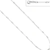 2,8mm Stäbchen Kette Collier Halskette Silberkette Halsschmuck, 925 Silber, 42cm