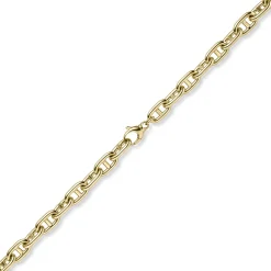 12mm Steg-Ankerarmband Armband Armkette aus 585 Gold Gelbgold 22cm